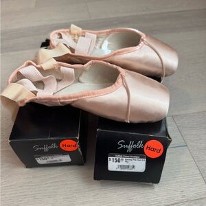 Suffolk Satin Ballet Shoes - Pink
